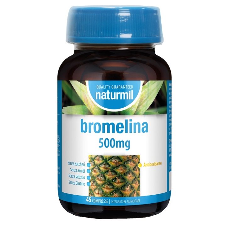 NATURMIL BROMELINA 500MG 45CPR NATURMIL BROMELINA 500MG 45CPR