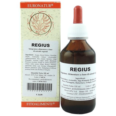 REGIUS GOCCE 100ML EURONATUR REGIUS GOCCE 100ML EURONATUR