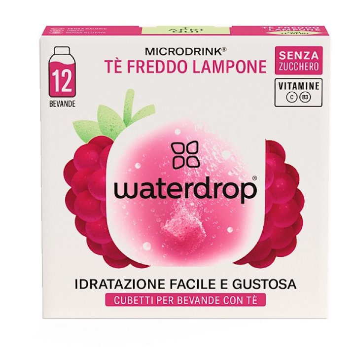WATERDROP ICE TEA LAMPONE  12CUB