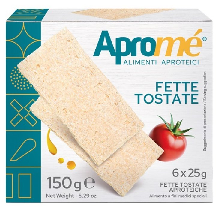 APROME  FETTE TOSTATE PORZ.6X25G