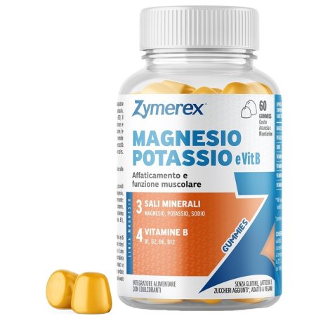 ZYMEREX MAGNESIO K VIT B 60GUMM ZYMEREX MAGNESIO K VIT B 60GUMM