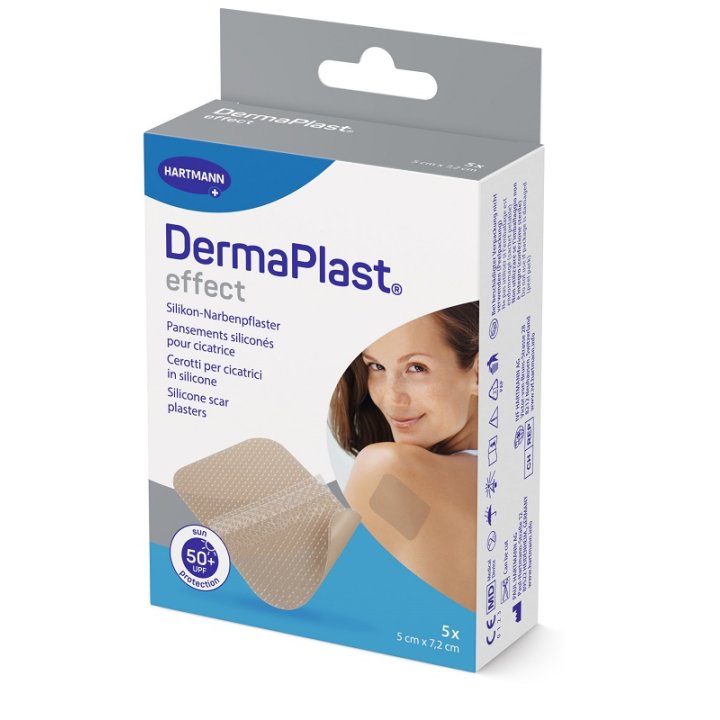 DERMAPLAST EFFECT CICAT.7,2X5 X5