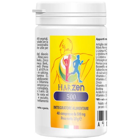 HARZEN-500 INTEG 40CPR 500MG HARZEN-500 INTEG 40CPR 500MG