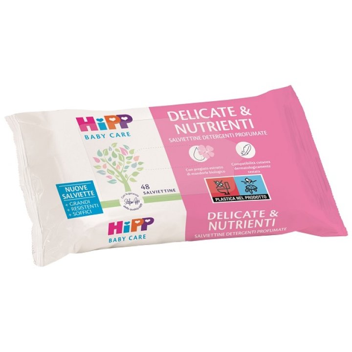HIPP SALVIETTINE DEL&NUTR.  48PZ