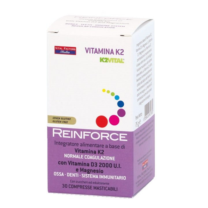 REINFORCE VITAMINA K2 30CPR (180