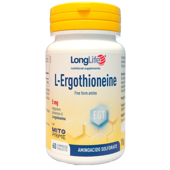LONGLIFE L-ERGOTHIONEINE   60CPR