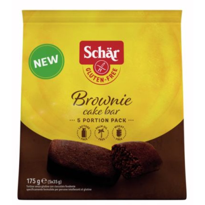 SCHAR BROWNIE CAKE BAR 175G