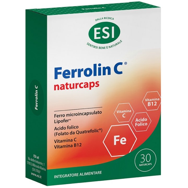 ESI FERROLIN C 30NATURCAPS ESI FERROLIN C 30NATURCAPS