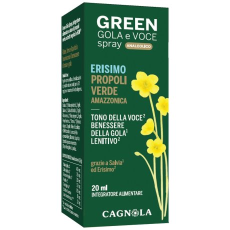 GREEN GOLA&VOCE SPR S/ALC20ML