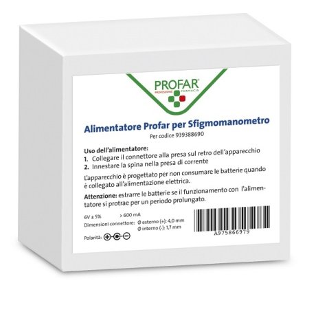 PROFAR ALIMENTATORE SFIGMO PROFAR ALIMENTATORE SFIGMO