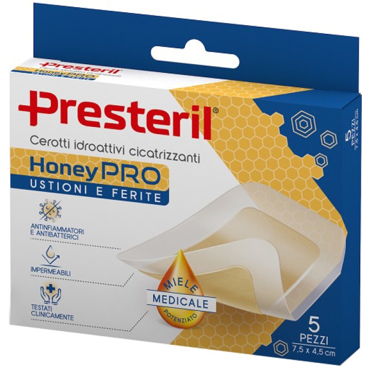 PRESTERIL HONEYPRO CER.CICATR.X5
