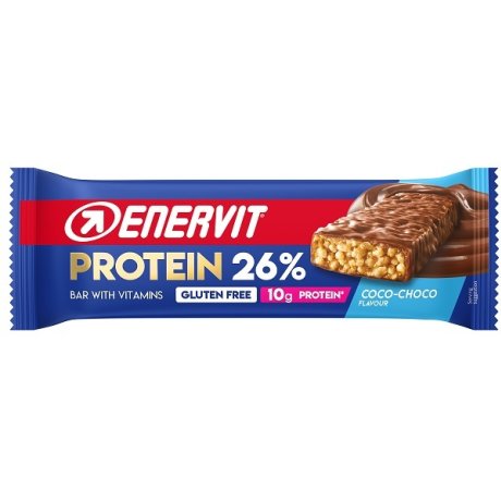 ENERVIT SPORT PROT.BAR 26% COC
