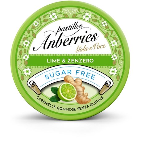 ANBERRIES LIME&ZENZERO S/Z 50G ANBERRIES LIME&ZENZERO S/Z 50G