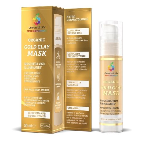 GOLD CLAY ORGANIC MASK      50ML