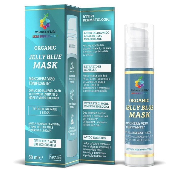 JELLY BLUE ORGANIC MASK     50ML