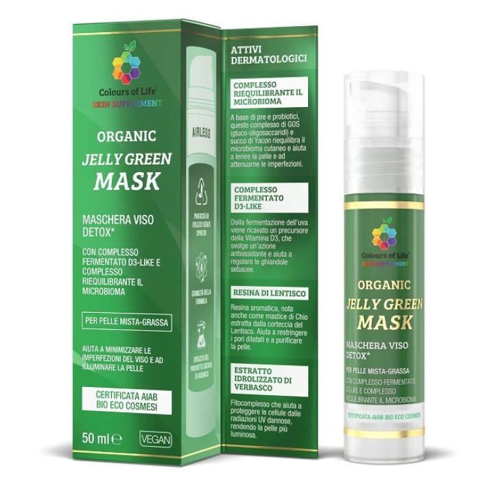 JELLY GREEN ORGANIC MASK    50ML