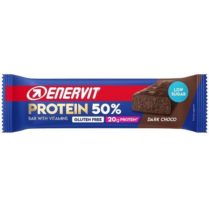 ENERVIT SPORT PROT.BAR 50% DARK