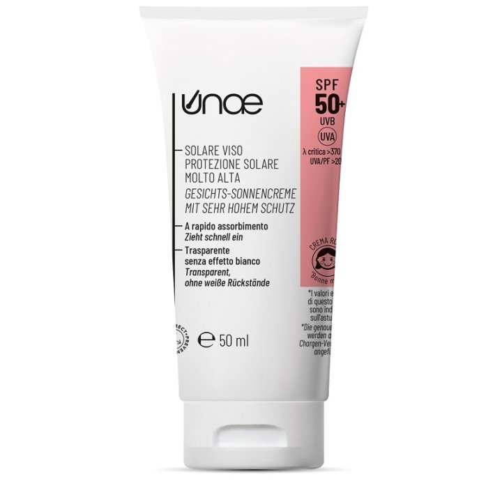 UNAE SOLARE VISO INVISIB SPF50+