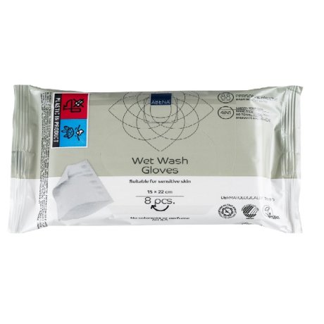 ABENA WET WASH GLOVES 8PZ