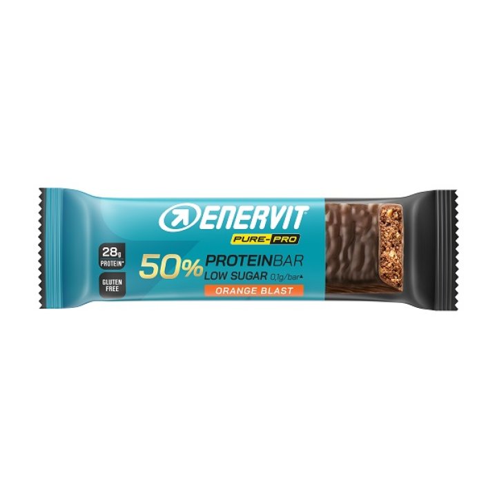 ENERVIT PP BAR.50% ORANGE    55G