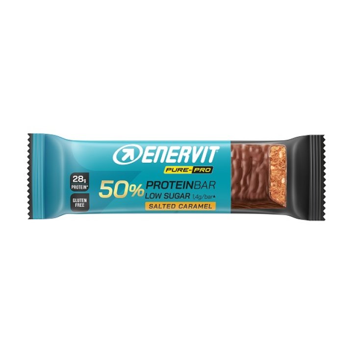 ENERVIT PP BAR.50% SALTED    55G
