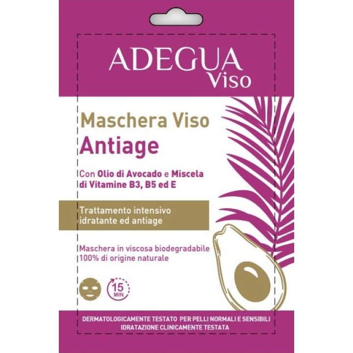 ADEGUA MASCHERA VISO ANTI AGE
