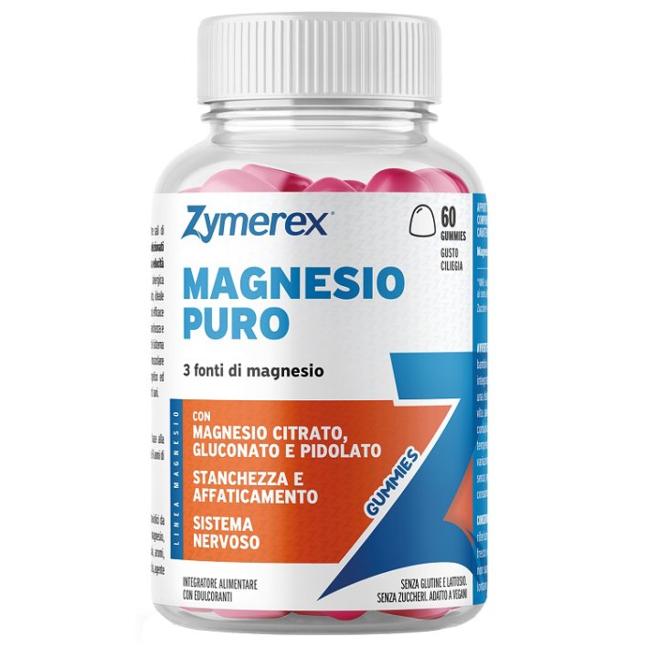 ZYMEREX GUM MAGNESIO PURO 60GOMM ZYMEREX GUM MAGNESIO PURO 60GOMM