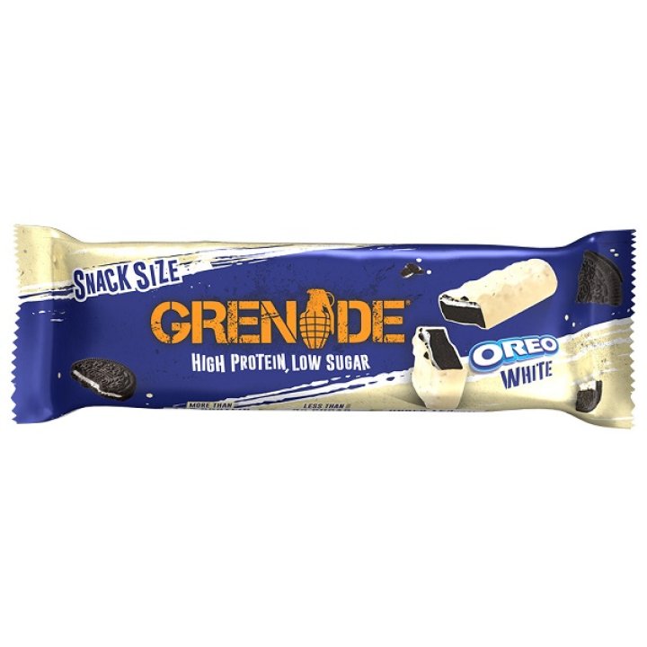 GRENADE OREO WHITE PROT.BAR. 35G