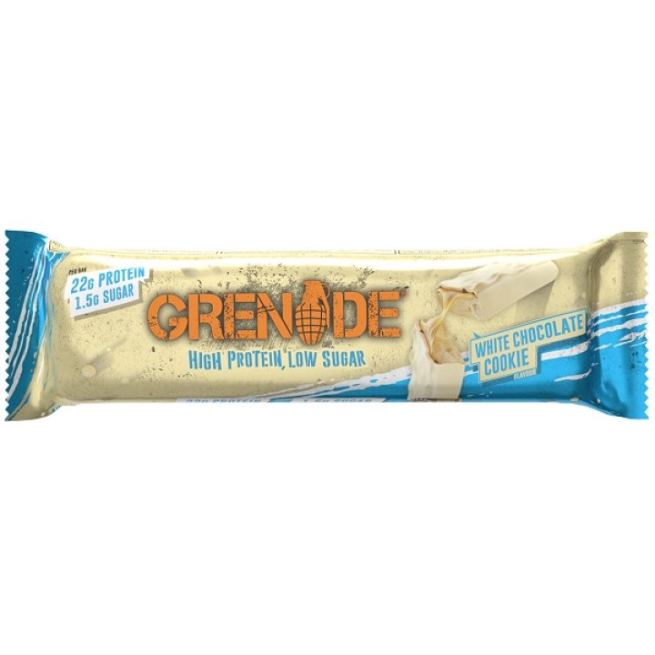 GRENADE WHITE CHOCO COOKIE   60G