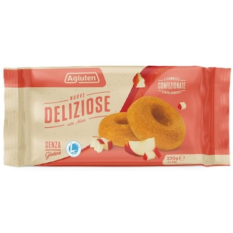 AGLUTEN NUOVE DELIZ MELE 4X55G AGLUTEN NUOVE DELIZ MELE 4X55G