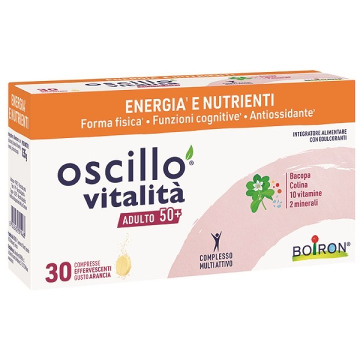 OSCILLO VITALITA  50+  30CPR EFF