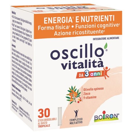 OSCILLO VITALITA  3+ 30STICK ORO