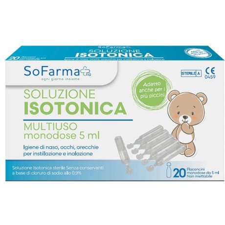 SOLUZ SALINA 0,9% 20FL 5ML SF+ SOLUZ SALINA 0,9% 20FL 5ML SF+