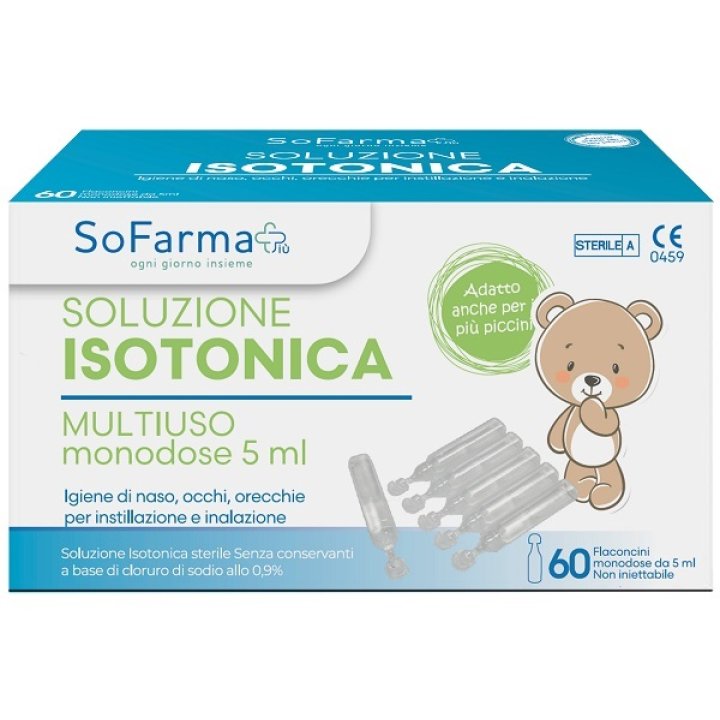 SOLUZ SALINA 0,9% 60FL 5ML SF+ SOLUZ SALINA 0,9% 60FL 5ML SF+