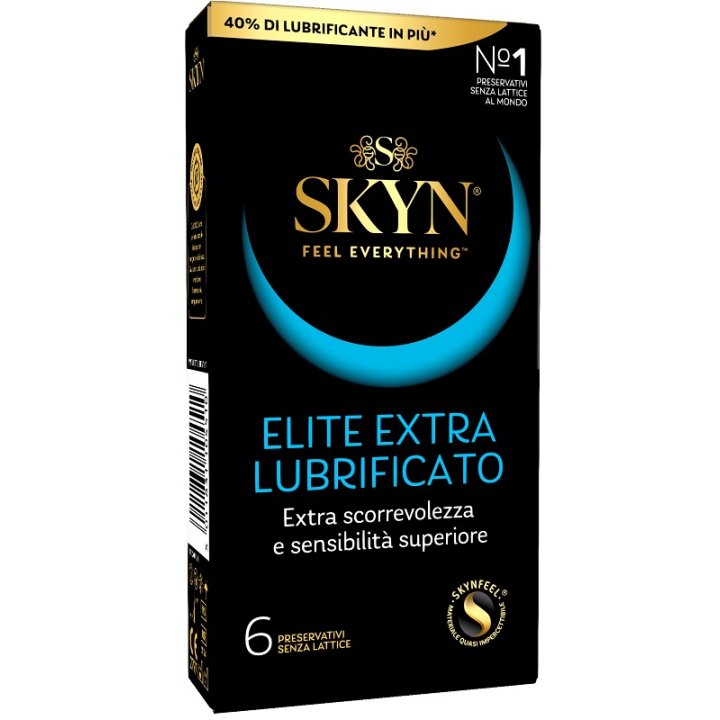 SKYN ELITE EXTRA LUBRIFICATO 6PZ
