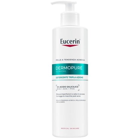 EUCERIN DC DET.TRIPLA AZ.  400ML