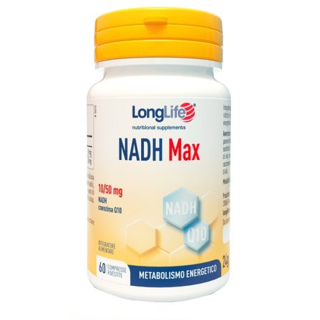 LONGLIFE NADH MAX   60CPR RIVEST