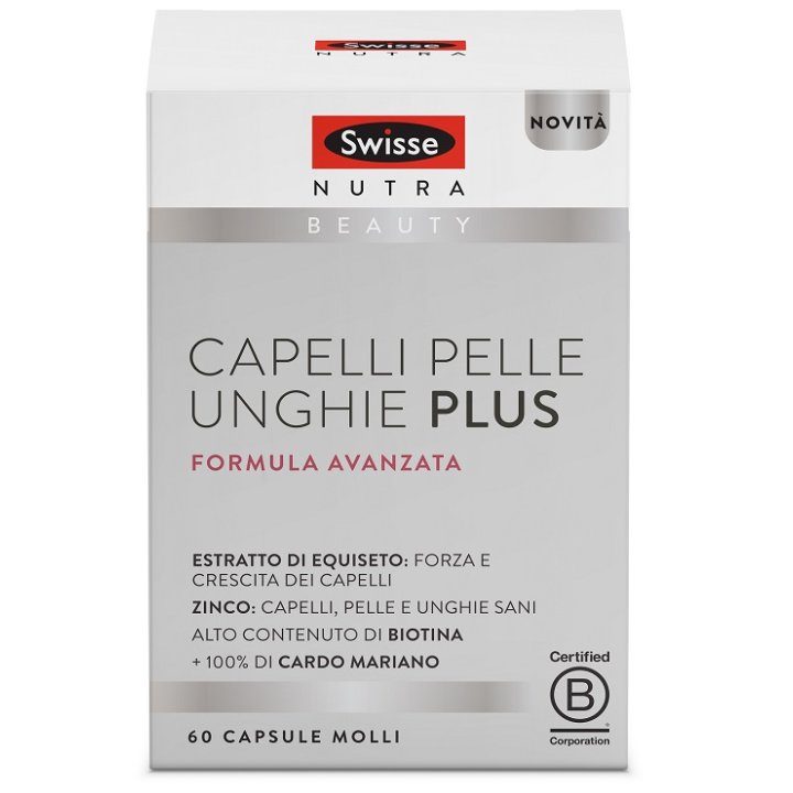 SWISSE CAPELLI P UN PLUS 60CPS SWISSE CAPELLI P UN PLUS 60CPS
