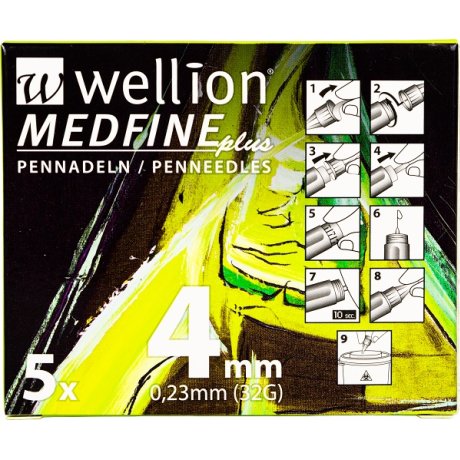 WELLION MEDFINE PLUS 4 G32 5PZ