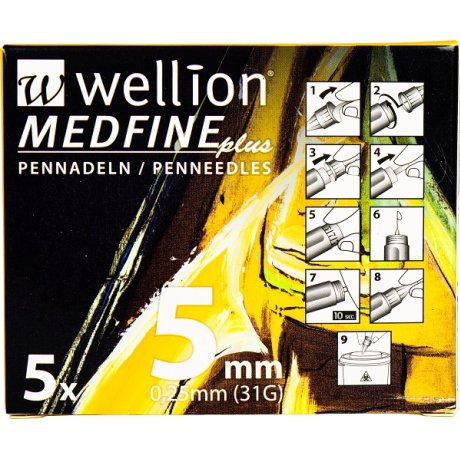 WELLION MEDFINE PLUS 5 G31 5PZ WELLION MEDFINE PLUS 5 G31 5PZ