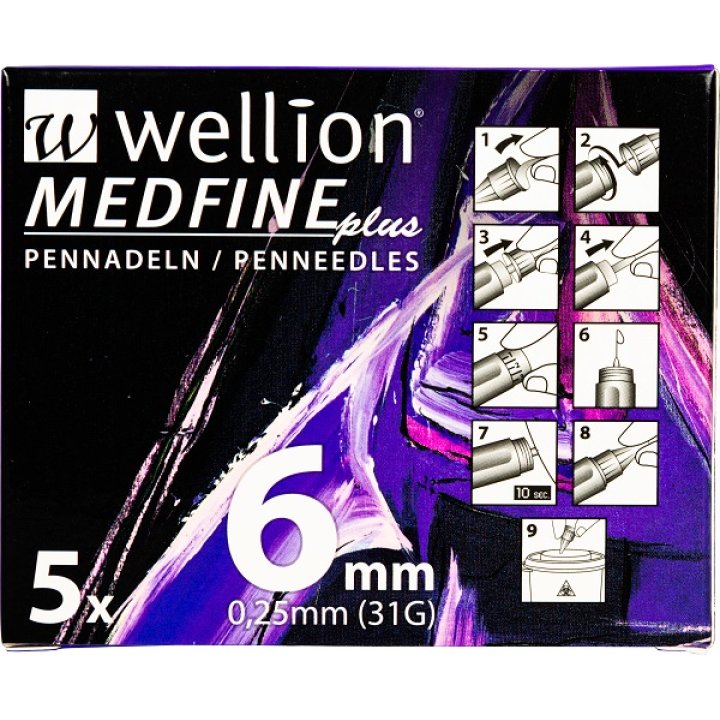 WELLION MEDFINEPLUS 31GX6MM   X5
