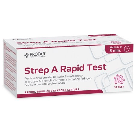 PROFAR TEST STREPTOCOCCO 10PZ PROFAR TEST STREPTOCOCCO 10PZ