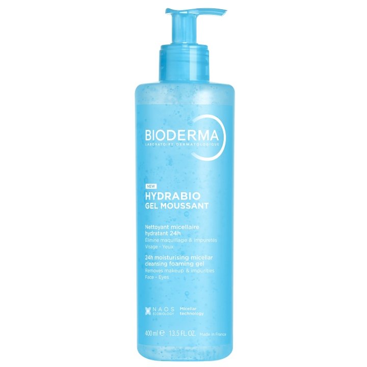 HYDRABIO GEL MOUSSANT      400ML