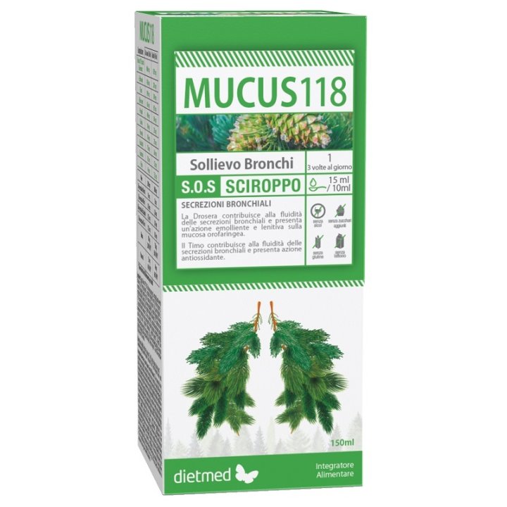 MUCUS 118 150ML DIETMED MUCUS 118 150ML DIETMED