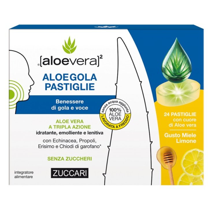 ALOEGOLA MIELE/LIMONE 20PAST