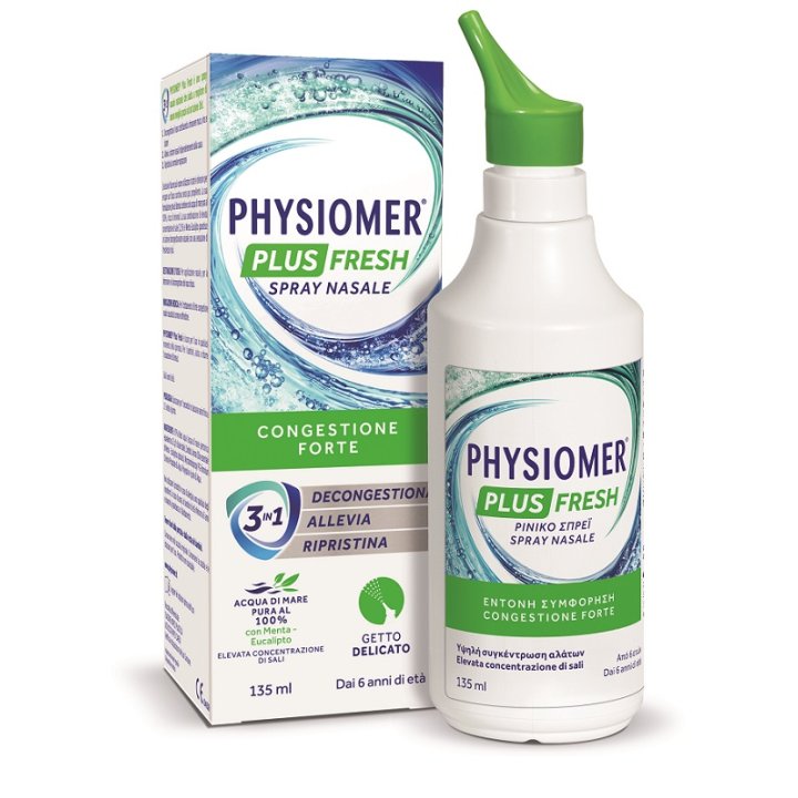 PHYSIOMER PLUS FRESH SPRAY 135ML PHYSIOMER PLUS FRESH SPRAY 135ML