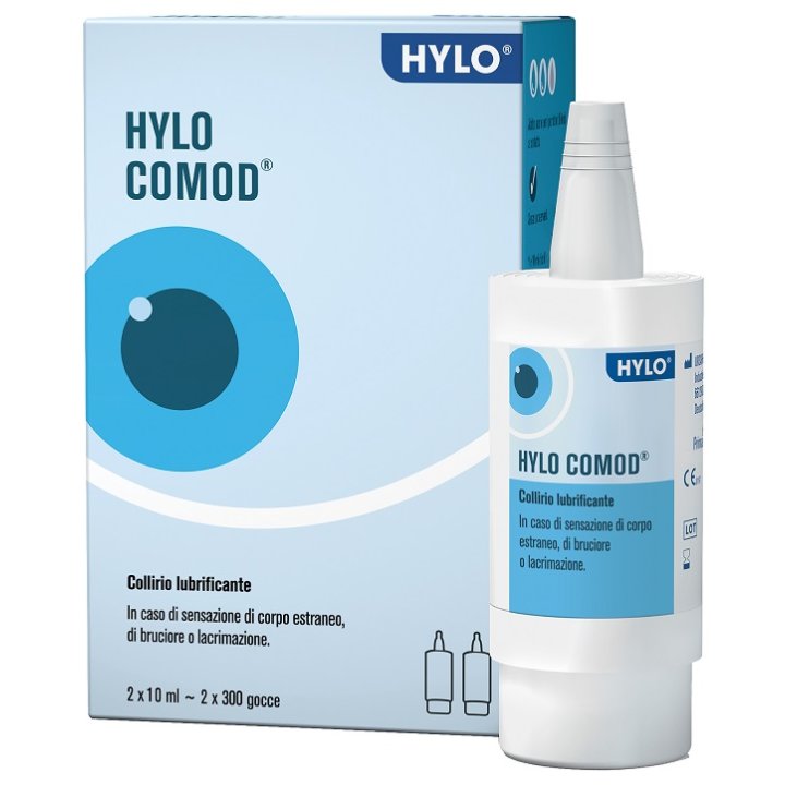 HYLO COMOD GOCCE OCULARI 2X10ML HYLO COMOD GOCCE OCULARI 2X10ML