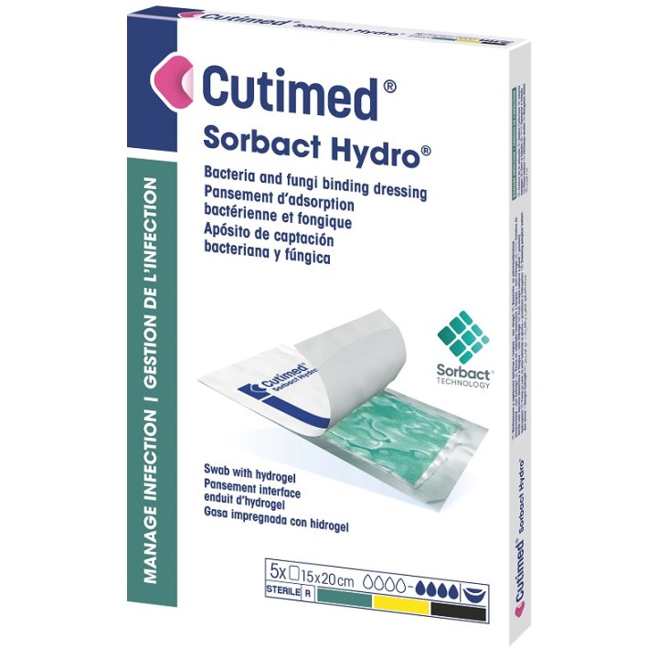 CUTIMED SORBACT HY 7,5X15CM 10PZ CUTIMED SORBACT HY 7,5X15CM 10PZ