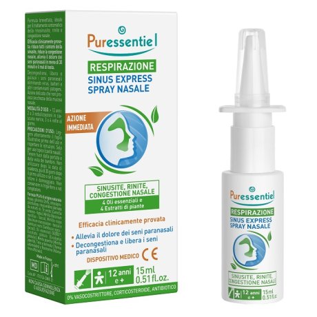 PURESSENTIEL SINUS SPR NASALE