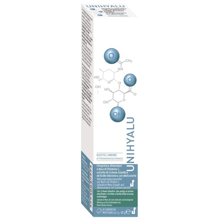 UNIHYALU MASTICABILI 20CPR UNIHYALU MASTICABILI 20CPR